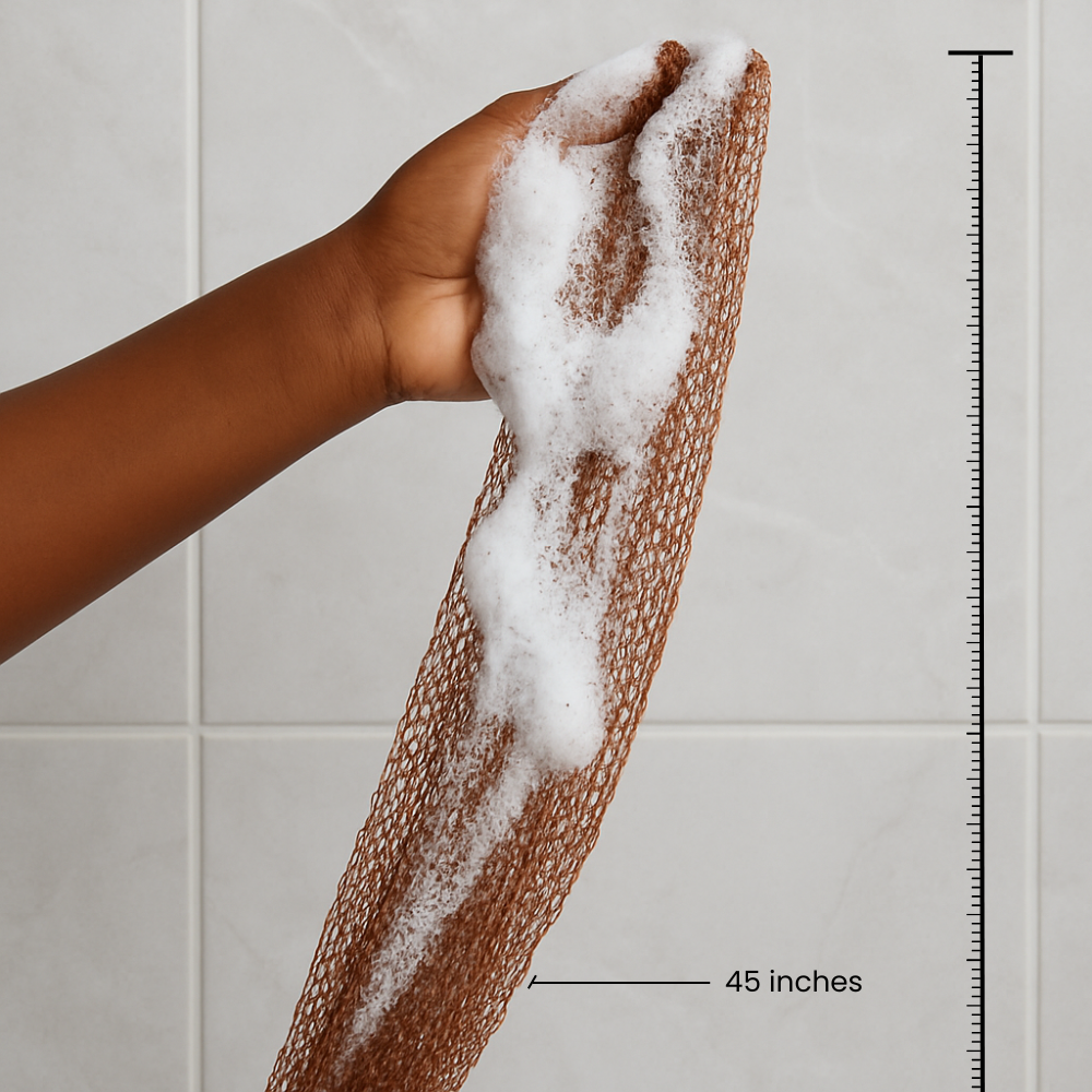 African Exfoliating Net Sponge
